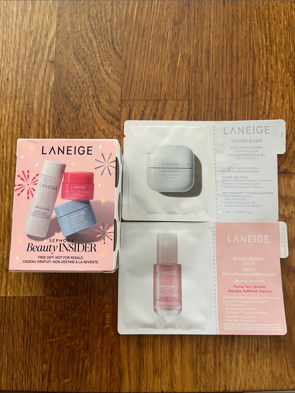 LANEIGE | Skincare sample set